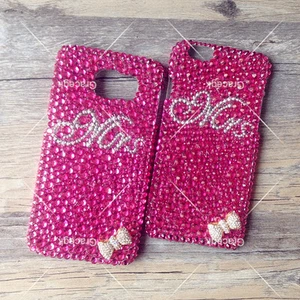 Customize Handmade Mrs Bling Rhinestone Phone case Cover For Various Phone Gift - Picture 1 of 5