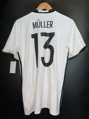 JERSEY ORIGINAL ALEMANIA MULLER 2016-2017 TALLA M Foto 1 de 4