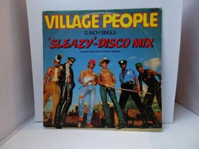 Village People:  Sleazy (Disco Mix)  Orig  1979  UK   EX   12" Foto 1 de 4