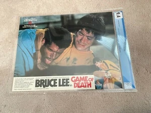 1978 Kareem Abdul Jabbar & Bruce Lee GAME OF DEATH Movie Lobby Card CGC Graded  - Picture 1 of 8