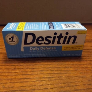 Desitin Daily Defense Baby Diaper Rash Cream with 13% Zinc Oxide 4 oz - Picture 1 of 4