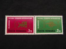 Romania 1972    Inter-Eurupean Co-operation.   MNH se-tenant set.