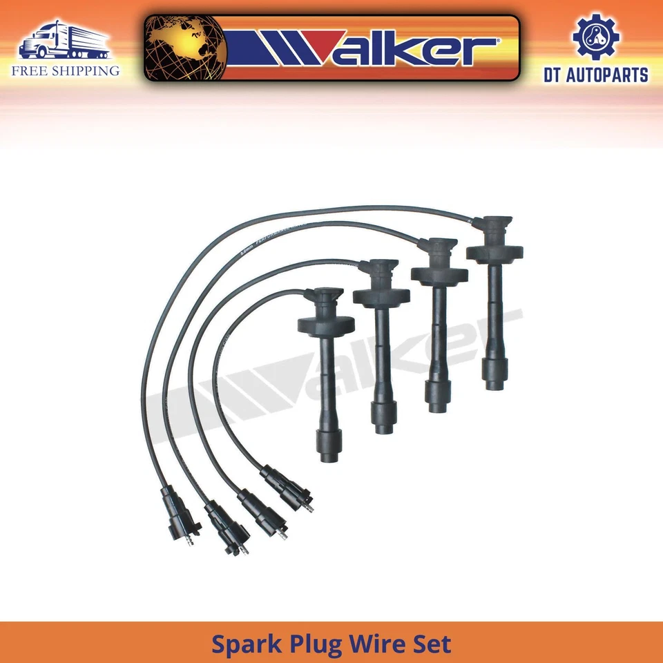 For 1998-1999 Toyota Corolla 1.8L L4 Spark Plug Wire Set Walker  - Image 1 of 1