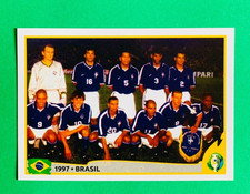 2019 PANINI Brazil Copa America FIFA - #379 BRAZIL SOCCER TEAM 1997 Sticker