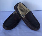 Ugg Australia Men?S Moccasin Slippers Driving Brown Size 8