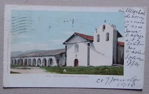 ET44) CPA USA CALIFORNIA Mission Santa Ynez - 1910 - Bild 1 von 2