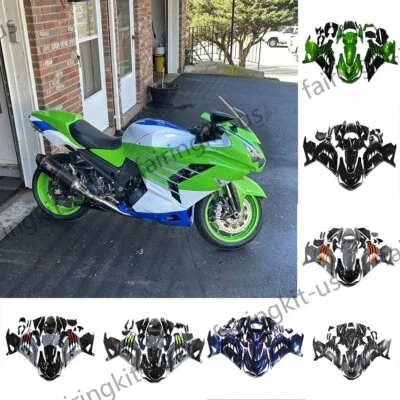 Carenado de stock FK US apto para Kawasaki Ninja ZX14R ZX-14R ZX1400 2012-2019-2025 Foto 1 de 4