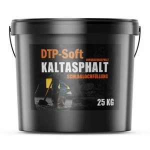 25kg Kaltasphalt Eimer 0-8 mm Reparaturasphalt Asphalt Kaltmischgut 25 kg - Bild 1 von 7