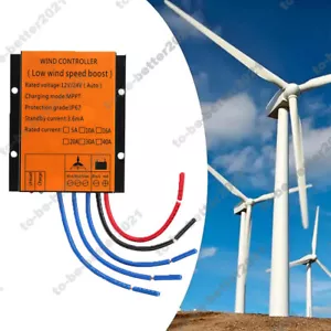 Controller di carica 3000 W MPPT generatore turbina eolica 12 V 24 V 48 V regolatore boost - Foto 1 di 15
