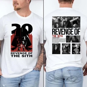 2-sided Disney Revenge Of The Sith Starwars 20th Anniversary Shirt, Anakin - Picture 1 of 3