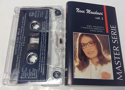 NANA MOUSKOURI Vol.2 Tape Cassette MASTER SERIE 1987 Polygram Records Canada  - Image 1 of 4