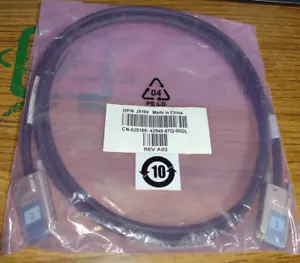 0J9189 Dell 6 Feet External 6ft 4X SAS Cable - FAST USA SHIPPING! #Z40 - Picture 1 of 3