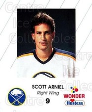 1988-89 Buffalo Sabres Wonder Bread #3 Scott Arniel