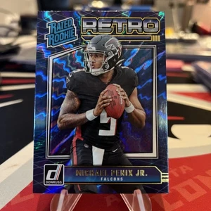 Halcones retro Michael Penix Jr. Donruss con clasificación de novato - Imagen 1 de 2
