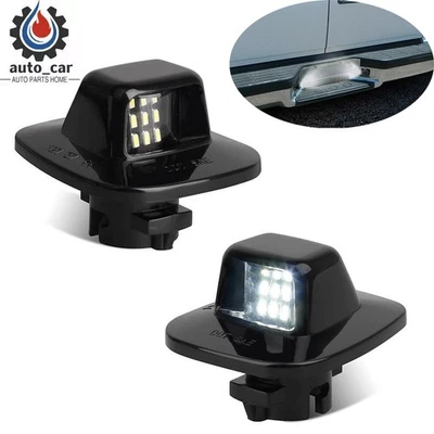 Rear LED License Plate Light Tag Lamp Assembly For Chevy GMC K1500 K2500 K3500 Foto 1 de 4