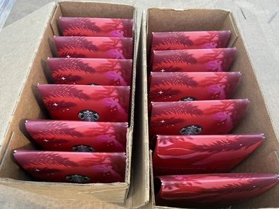 STARBUCKS VIA CHRISTMAS BLEND 12 boxes of 12 packets 144 Total - Image 1 of 3