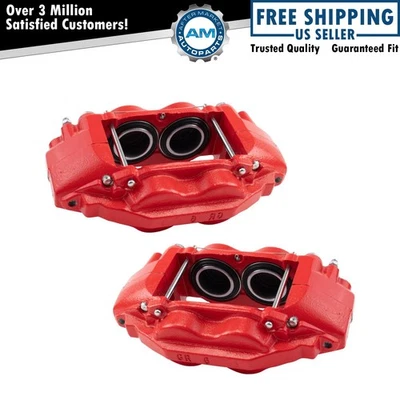 Front Brake Caliper Set Fits 2016-2019 Toyota Sequoia 2016-2018 Tundra - Image 1 of 4