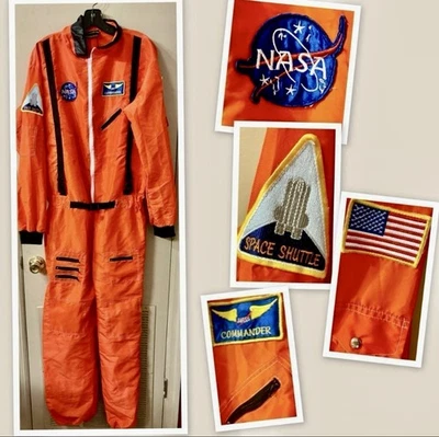 Disfraz de astronauta naranja Underwraps - talla estándar (OS) Foto 1 de 2