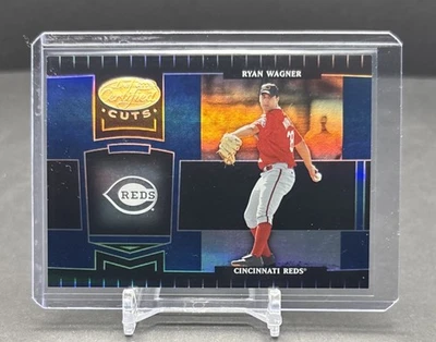 Hoja 2004 cortes certificados MLB #61 Ryan Wagner Cincinnati Reds mármol azul/50 Foto 1 de 2