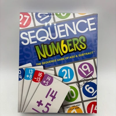 Sequence Numbers Game SEALED Jax 2008 Math Kids Educational Cards - Image 1 of 4