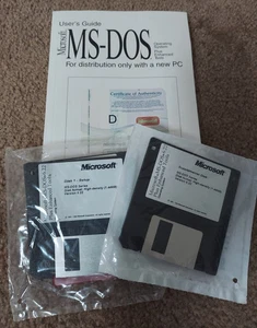 Microsoft MS-DOS 6.22 OEM Sistema Operativo Plus Herramientas Mejoradas - De Colección - Imagen 1 de 5