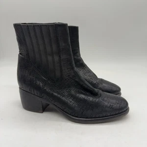 Schwarze UGG Damen-Bikerstiefel | Größe 7 1/2 Leder - Bild 1 von 8