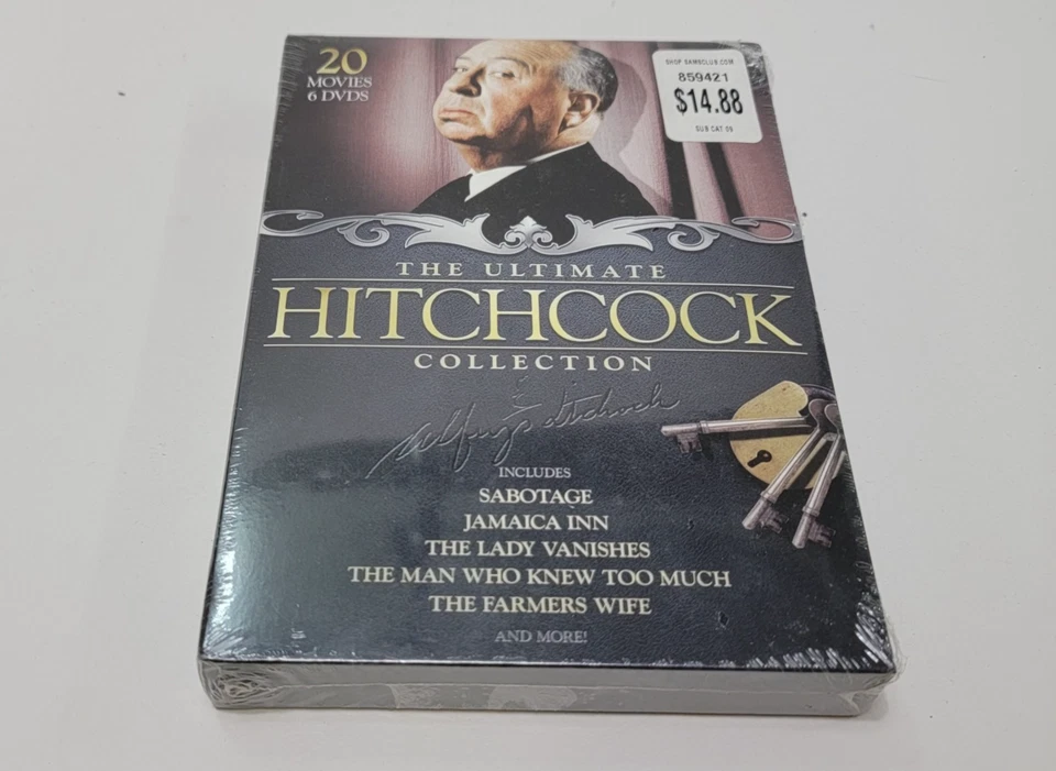 The Ultimate Hitchcock Collection 6  Dvd Set New SEALED — 第 1/4 张图片