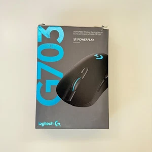 Logitech G703 Lightspeed Wireless Gaming Mouse - Blk  Great working condition - Picture 1 of 9