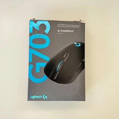 Logitech G703 Lightspeed Wireless Gaming Mouse - Blk  Great working condition - Image 1 of 4
