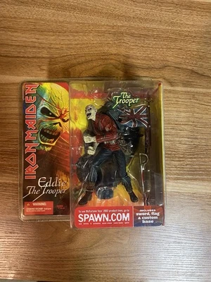 Iron Maiden Eddie the Trooper Action Figure 2002 Mcfarlane Toys Sealed Spawn - Image 1 of 2