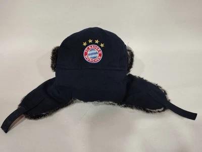 FC Bayern München, Pelzmütze, Wintermütze, mit Ohrenschützern, Small - Bild 1 von 4