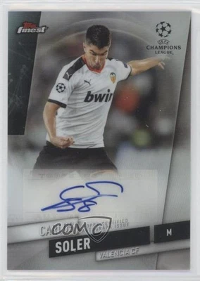 2019-20 Topps Finest UCL Finest Auto Carlos Soler #FA-CS Auto - Image 1 of 2