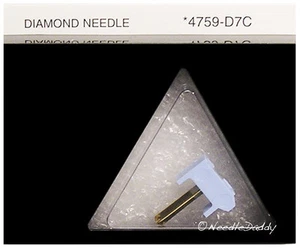 NEEDLE STYLUS 4759-D7C FOR Shure N44 M44C M44-7 V2NE M44-7 M44G M44MA M44C - Picture 1 of 6