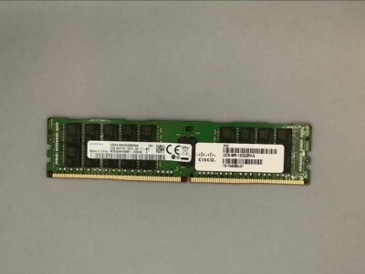 🔥🔥🔥 UCS-MR-1X322RV-A CISCO 32GB (1X32GB) 2RX4 PC4-2400T MEMORY 15-104065-01 - Image 1 of 2