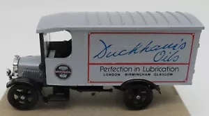 Corgi Toys Classics Thornycroft Van 1929 DI DUCKHAM Oils 1/43 #845 No. Box - Foto 1 di 6