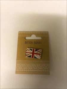 Union Jack British Flag Enamel Pin Badge - Picture 1 of 2