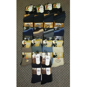 JOB LOT OF 60 PAIRS OF GOOD QUALITY MENS DRESS SOCKS ASSORTED STYLES - Picture 1 of 1