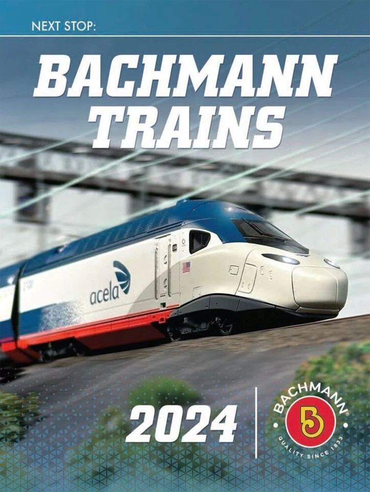 2024 Bachmann Trains Catalog Brand New Future Collectors Item Over 300 Pages