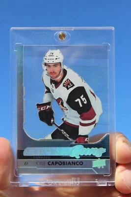 2017-18 Kyle Capobianco UD YG Young Guns Acetate Clear Cut #495 Rookie RC - Image 1 of 2