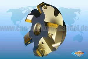 Fresa plana 45° D=63mm para placas reversibles compatibles Sandvik tipo R245-12T3..NUEVA - Imagen 1 de 1