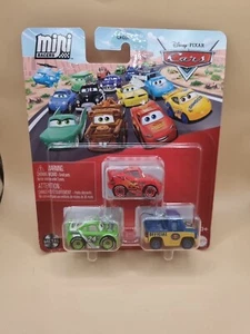 Disney Pixar Cars Mini Racers Brick Yardley, Lightening Mcqueen, Dexter Hoover* - Picture 1 of 2