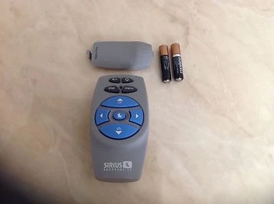 SIRIUS BACKSEAT TV BACK SEAT TV REMOTE CONTROL UNIT MODEL#10800BG0-R - Image 1 of 4