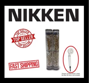 Nikken PiMag MicroJet Hand Held Replacement Shower Filter 2 pack Item 14661 - Picture 1 of 1