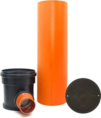 KG Kontrollschacht Revisionsschacht Abwasserschacht Schacht DN315 / 2 x DN110 - Bild 1 von 4