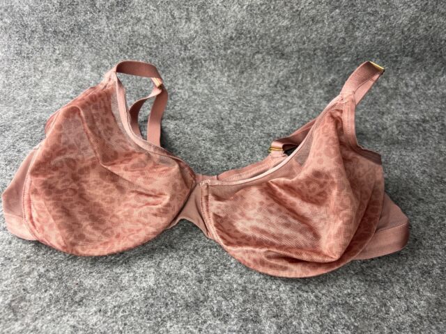SOMA 40D Chocolate Brown 40 D VANISHING BACK BALCONET Lined Underwire Bra