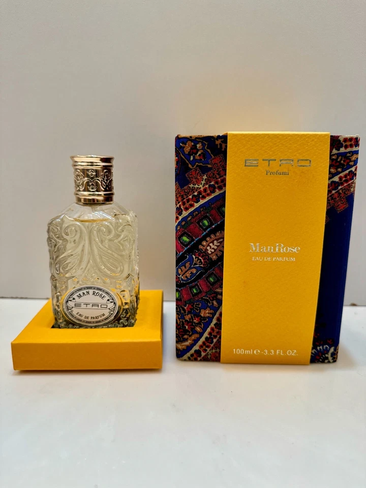 Etro Man Rose Eau de Parfum Unisex Spray 3.4 OZ / 100 ml Nuevo en Caja Rara Foto 1 de 1