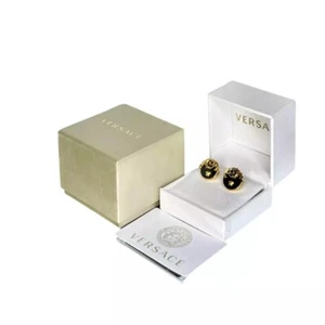 Versace Gold Plated Baroque Medusa Cuff Links - Picture 1 of 5