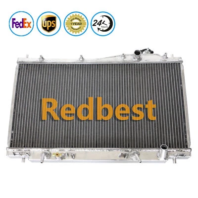 Radiador de aluminio de 3 filas para Honda Civic Acura 2001-2005 2002 2003 2004 1,7 L L4 AT MT Foto 1 de 4