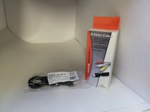 NEW IN BOX True S Video Cable & AC Power Cord Cable For SEGA DREAMCAST - Picture 1 of 5