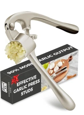 High Effective Garlic Press Heavy Duty New In Box FREE SHIPPING! USA - Image 1 of 4